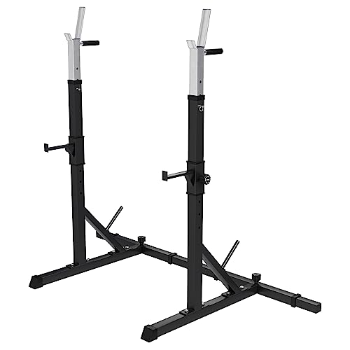 Support pour Barre de Haltères Multifonction et Rack de Squat GORILLA SPORTS