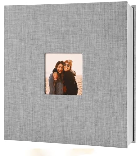 Image of KRENZ 40 Pages DIY Scrapbook Album Scrap Book Kit Scrapbooking Kit Vintage Journal Scrapbook Pack Album Craft Paper Wedding And Anniversary Photo Album Family Scrapbooking Supplies