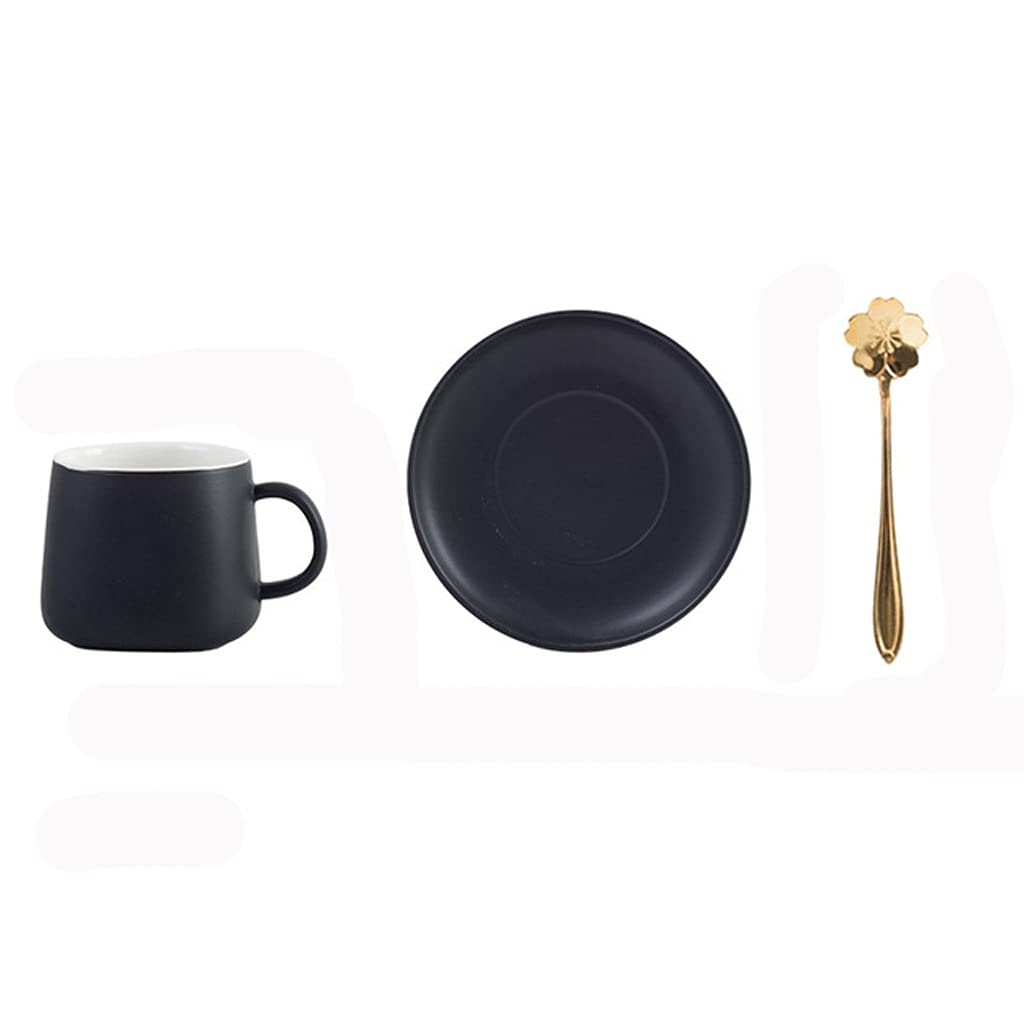 Ensemble de tasses à café et soucoupes en céramique artisanale de 250ml