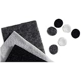 Rycote 065504 Undercover with Stickies and 30 Fabric Discs for Lavalier Microphones, 10 of Each Black/Grey/White