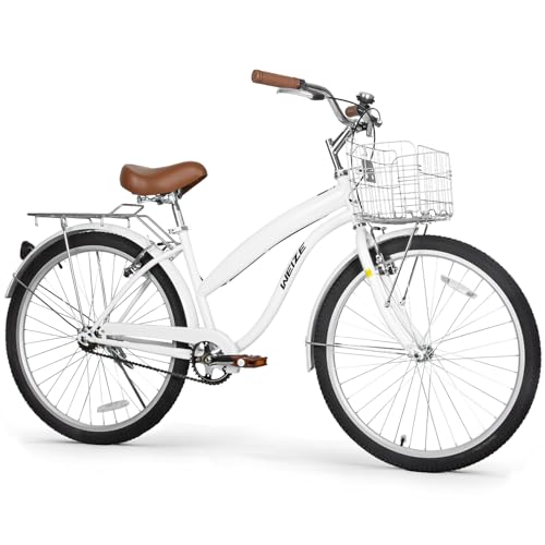 WEIZE Beach Cruiser Bike, 26 inch Commuter Bicycle...