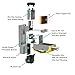 LINKUP - [GHMT & DSX8000 Certified] Cat8 Ethernet Cable Connector (6-Pack) RJ45 Metal Tool Free Easy Termination Plug | for 2000MHz 2GHz 40G Double Shielded Solid LAN Cable 22AWG-24AWG