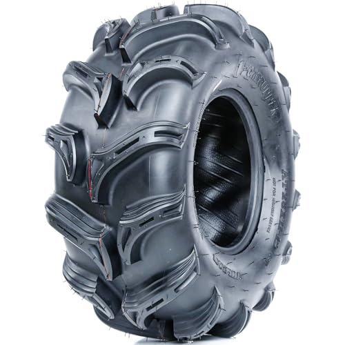 Forerunner Vulcan M/T ATV UTV Mud Off-Road Tire-28x11.00-12 28x11-12 28x11x12 58F Load Range 6 Ply BSW Black Side Wall