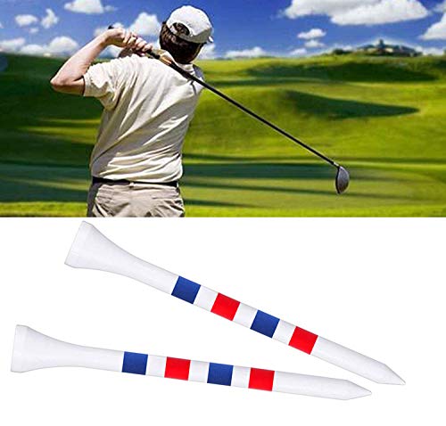 image for Zivisk Golf Tees Pack of 100 - Reduces Friction 3 1/4 Inch- More Durab