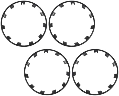 Masyrt 4pcs Wheel Rim Protector Kits, 21inch Edge Guard Cover Replacement for berturbine Wheels, Abs PC Plastic Anti Scratch Hubcaps, with Soundproof Foam, for Tesla Model S X 3 Y (Matte Black) - 1