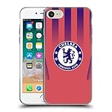 Proporciona una comodidad Head Case Designs Licenciado Oficialmente Chelsea Football Club Tercero 2020/21 Kit Caso Funda de Gel Suave Compatible con Apple iPhone 7/8 / SE 2020 & 2022