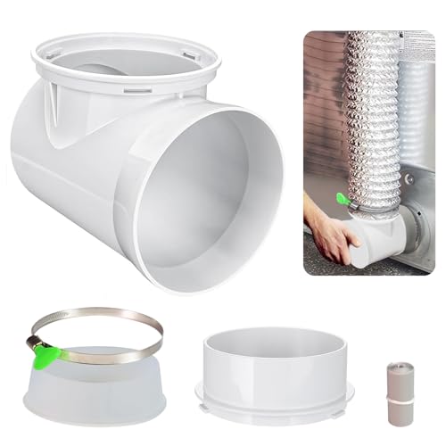 90 Degree Clothes Dryer Vent Elbow Tight-Fit Connector for 4-Inch Dryer Duct Hose in Narrow Spaces