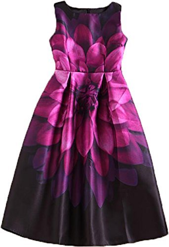 printed satin frocks