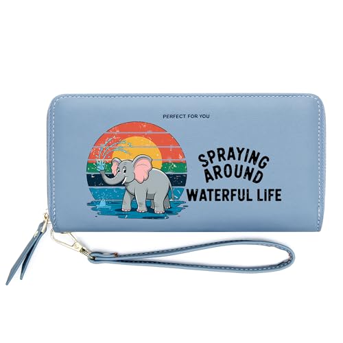 InsWork Personalized Animal Type Women's Wallet,Birthday Gift,Valentine's Day Gift for Wife,Lover from Husband Spouse,Thanksgiving Gift for Parent Grandparent from Son Daughter 1301j