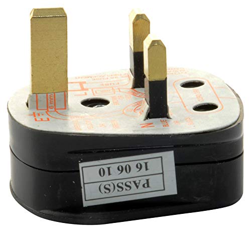 Plug Rj 45 Spina Di Rete Elettrica Schuko Macho 16A GOMMA NERA - Foto 6