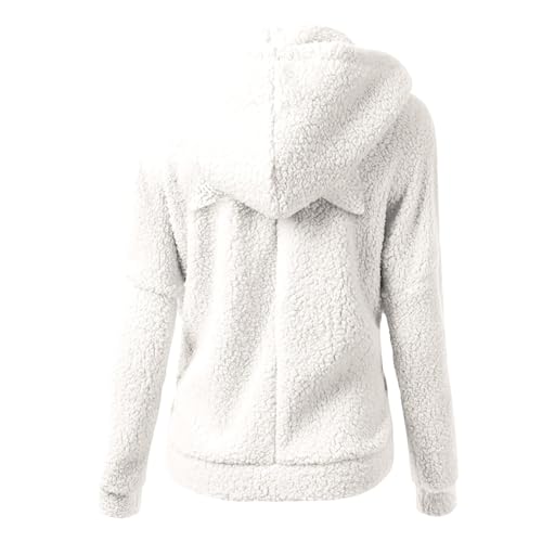 GOFULY Zip Up Hoodies For Women Casual Baggy Fleece Fall Winter Coats Lightweight Sherpa Jackets With Pocket Solid Outfits3
