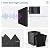 12 Pack Acoustic Panels Self-Adhesive, 1" X 12" X 12" Quick-Recovery Sound Proof Foam Panels, Acoustic Foam Wedges High Density, Soundproof Wall Panels for Home,Studio,Gaming -Black