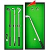 Fathers Day Ideal Gifts for Dad from Daughter Son Kids Wife, Golf Gifts for Men, Golf Accessories for Men Dad Husband Papa, Personalized Anniversary Birthday Presents Mini Desktop Golf Ball Pen Set
