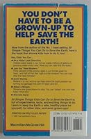 Science 1993 -Grade Six -50 Simple Things Kids Can2do to Save the Earth 0022749578 Book Cover