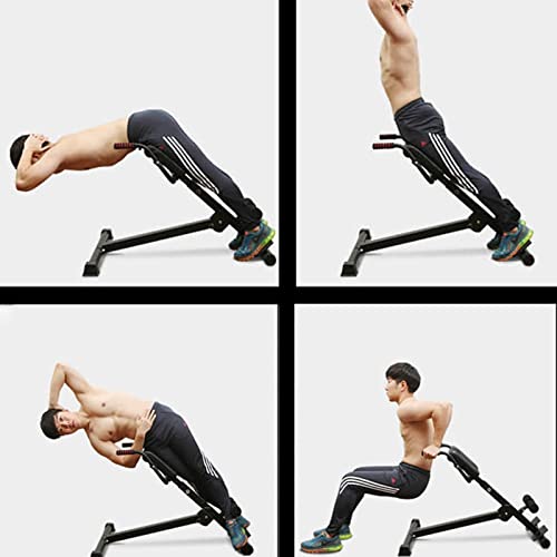 romeinse stoel Op Zwaar Werk Berekende Vouwende Romeinse Stoel, 30-40-50 Graden Verstelbare Draagbare Fitnessapparatuur met Gestoffeerd Kussen, Gemakkelijk op te Bergen - Image 3