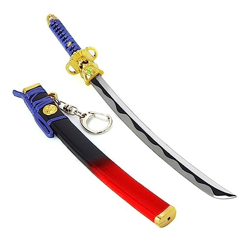 Superbuybox Martial Arts Weapon Knife Game Collection Desk Room Decoration Backpack Pendant Gift (Onimaru Kunitsuna)