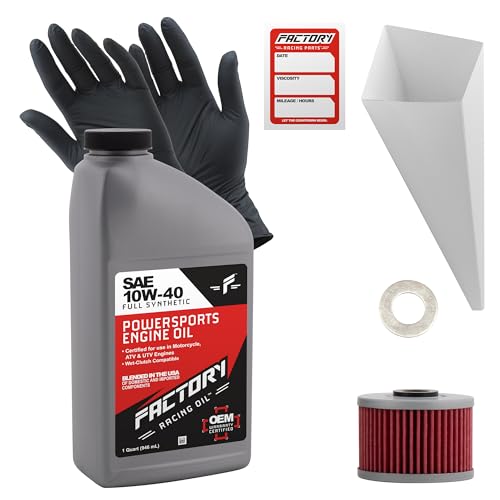 Kit de cambio de aceite sintético completo 10W-40