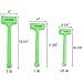 OEMTOOLS 25517 3 Piece Dead Blow Hammer Set, 1/2 Lb., 1 Lb., and 2 Lb., Non Marring Mallet, Automotive Hammer, Non-Slip Grip, Steel-Shot Filled for More Force