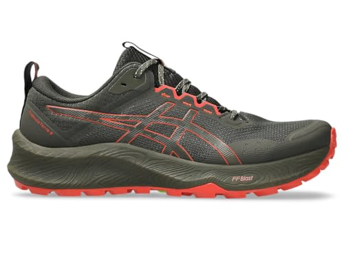 ASICS Trabuco Terra 3, Sneaker Hombre, Brown Stone Spicy Red, 42 EU