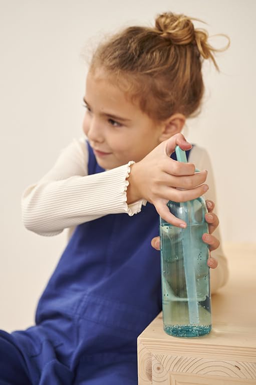 Mepal – Pipetli içecek şişesi Campus Flip-up 500 ml pembe – çocuklar için pipetli su şişesi – gazlı asitlere uygundur – sızdırmaz