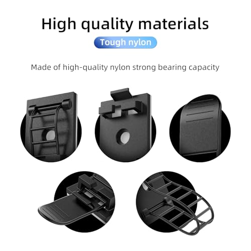 Guscase 50 Stück Kabelhalter Selbstklebend, 3M Kleber Kabelhalter Schreibtisch Kabelmanagement Verstellbare Kabelbinder, Kabelführung Kabelschellen Kabelclips für Zuhause Büro und Werkstatt - Schwarz