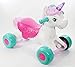 Kiddieland Light N Sounds Magical Ride-on Unicorn 22inchesx13.50inchesx18inches
