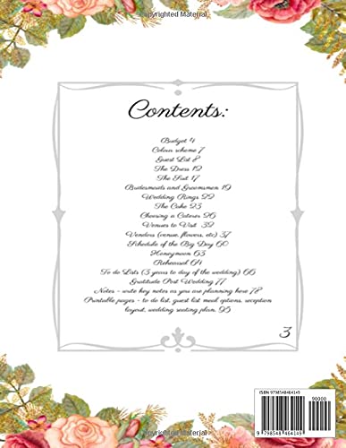 Wedding Planner: The Best Wedding Planner. Get Organised and Plan Your Perfect Wedding, Journal, Organiser, Vendor, Budgeting, To Do Lists, Notebook: ... gift, vision board, 100 page notebook planner - Image 2