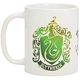 Harry Potter - Taza Slytherin Stencil Crest, 320ml, MG22378