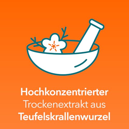 Teufelskralle-ratiopharm® 480 mg: Natürliche Hilfe gegen Gelenkschmerzen (z.B. bei Arthrose und Arthritis), 200 Filmtabletten