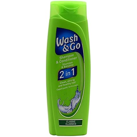 6 x Wash & Go Universal 2in1 Shampoo & Conditioner 200ml Cover