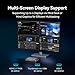 Khadas Mind 2s AI Mini PC - 96 Tops AI Performance, Intel Core Ultra 7 255H｜64GB LPDDR5X+2TB SSD｜5.55Wh Battery｜Only 435g｜Thunderbolt 4｜8K UHD｜Win 11 Home｜Micro Desktop Computer for Work and Gaming