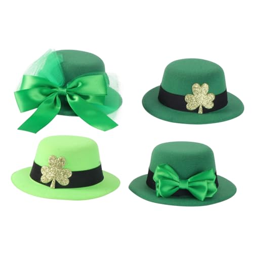 Pinces à cheveux pour la Saint-Patrick ULTECHNOVO accessoire costume chapeau vert
