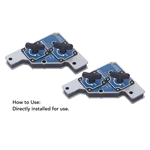 Support de soudeur aimanté à angle droit pour assembler une plaque en fer - 8