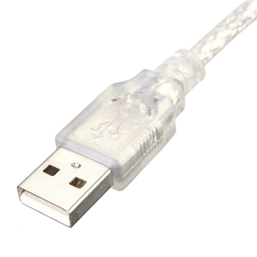 xiwai Cavo adattatore USB a Firewire IEEE 1394 a 4 poli iLink per Sony DCR-TRV75E DV