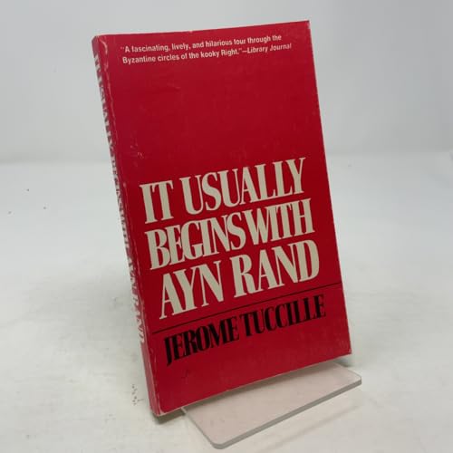 It Usually Begins With Ayn Rand 0930439155 Book Cover