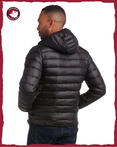 Image of CANADA WEATHER GEAR Mens' Puffer Jacket - Lightweight Packable Bubble Coat, Water Resistant Outerwear Jackets for Men (M-XXL)