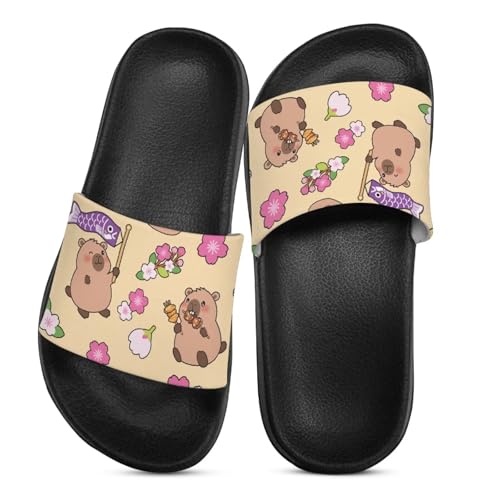 Image of Slides for Boys Girls Quick Drying Kids Slides Sandals Non-Slip