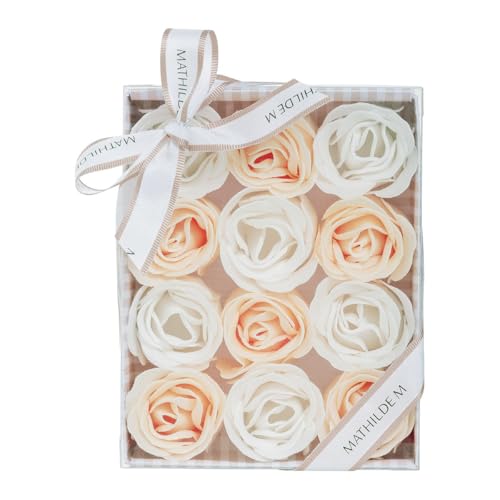 Confezione di 12 rose di sapone
