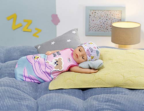 BABY Born 829967 Little Schlafsack für 36cm Puppen - Leicht für Kleine Hände, Kreatives Spiel fördert Empathie & Soziale… – Bild 5