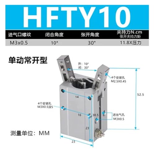 Soporte para cilindro de dedo HFTY10 (Máquina de mascarillas) 2
