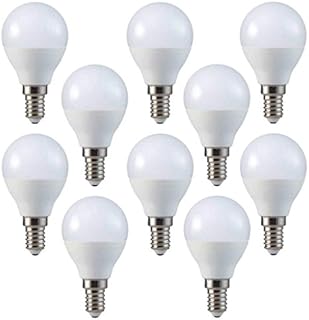 V-Tac LED 3w P45 Golf Ball Bulbs - PACK OF 10 - E14 / SES - Cool White 6400K