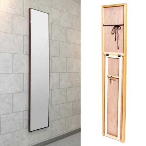 Amazon.co.jp: 塩川光明堂 壁掛け・スタンド兼用ミラー F-316 NA