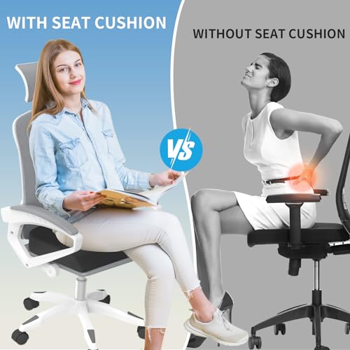 Tranquilrelax MPN-TR0001-0BL Large Seat Cushion, Soft Foam Cushion thumb #5