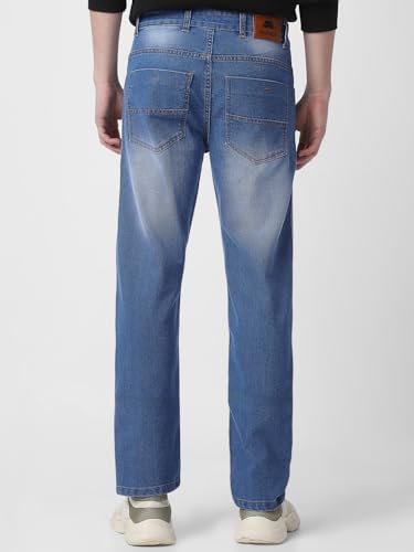 Image of Neostreak Men's Regular Fit Heavy Washed Jeans Stretchable