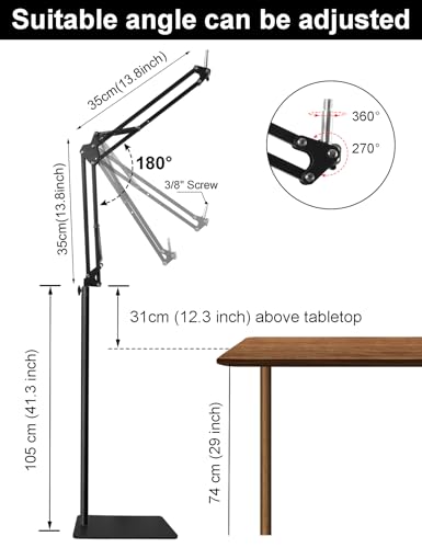 Oimlfus MIC-FLOORSTAND-01 Stand Floor Boom Arm For Blue Yeti thumb #2
