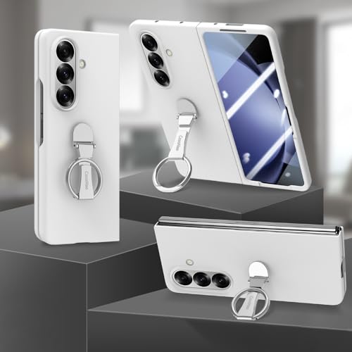 Étui rigide Galaxy Z Fold 6 avec anneau support et protection écran antichoc
