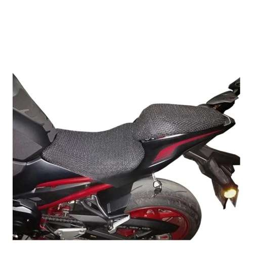 Housse de siège moto en maille 3D respirante pour rouler sous le soleil