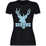 Die bedruckten Shirts sind dank des Rundhals Ausschnitt und dem zeitlosen, enganliegendem Slim Fit eine schöne Geschenkidee für jede moderne Frau und dürfen in keinem Kleiderschrank fehlen