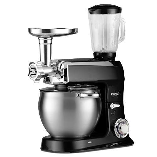 DMS 3in1 Küchenmaschine Rührmaschine 9 Liter Knetmaschine Edelstahlschüssel Spritzschutz StandMixer Ice Crusher… – Bild 3