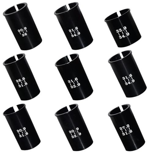 Xmomx 9-Size Seat Post Adapter Set